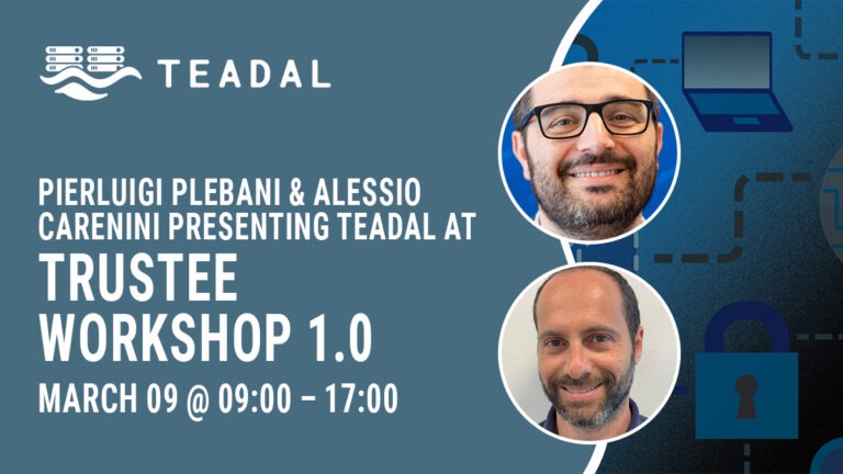 TEADAL participates at TRUSTEE project Workshop “Co-Designing Data Spaces: Empowering Usability”