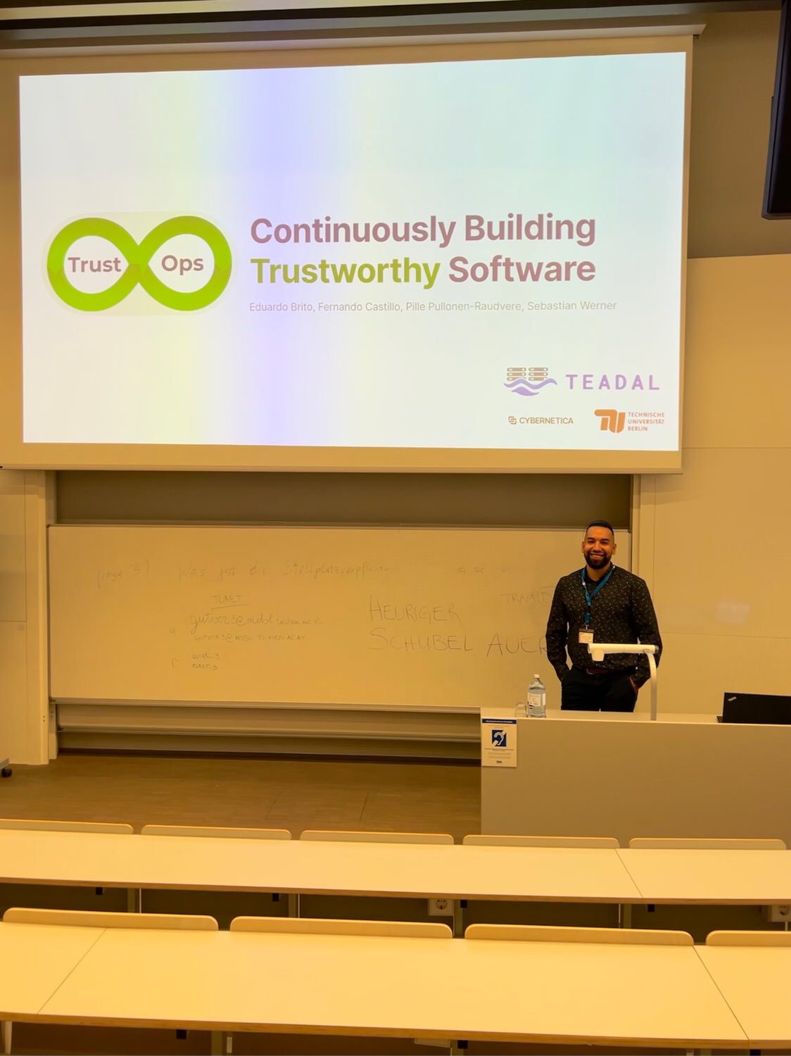 TrustOps: New Approach for Building Trustworthy Software Presented at EDOC 2024 